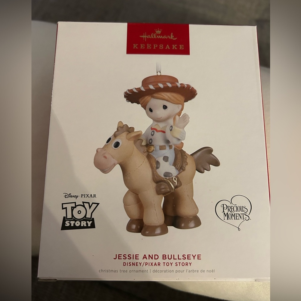 Hallmark Keepsake Disney Pixar Toy Story Jessie & Bullseye Holiday Ornament